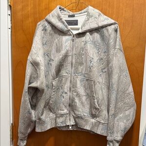 Abercrombie Camouflage Zip-Up Hoodie